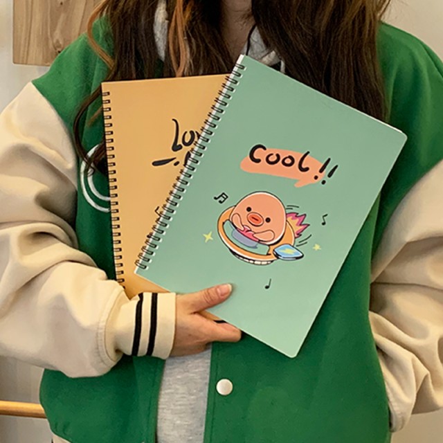 噗噗星人 PUPU ALIENS 康奈尔线圈笔记本-音乐太空系列