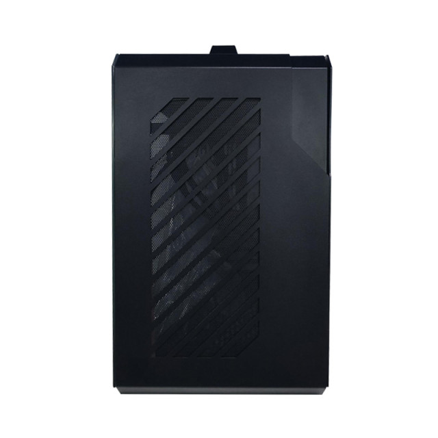 升技(abit) i8 PLUS海景房侧透黑色手提机箱 适合MATX/ITX主板 255mm显卡 支持240水冷 （单机箱）