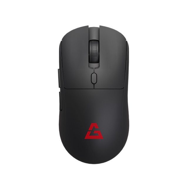 爱国心 GM-W1 Pro 黑色 无线三模蓝牙鼠标有线办公台式笔记本通用电竞游戏