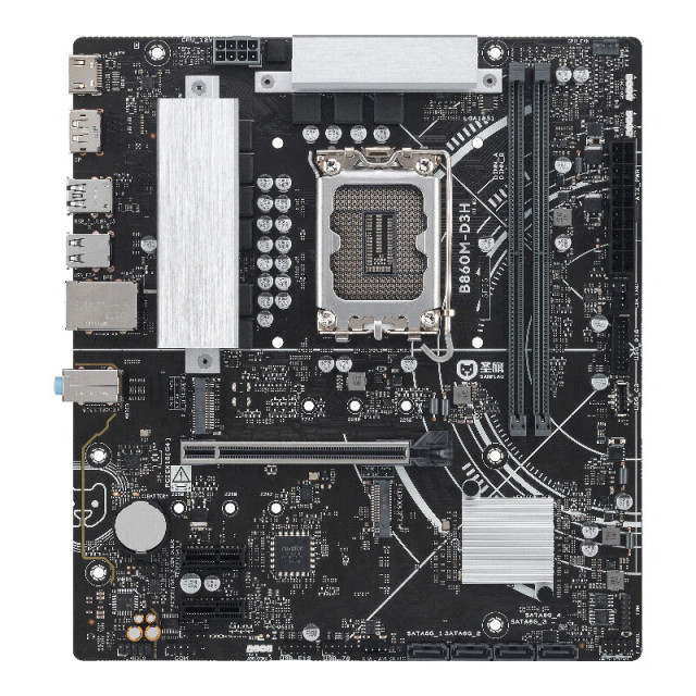 圣旗B860M-D3H主板 DP+HDMI+M.2*2