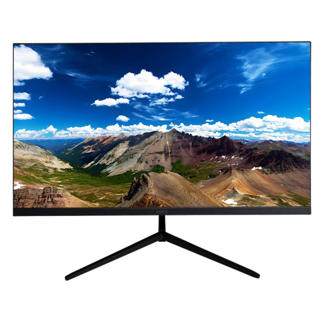 乐视LETV 273DWP 27寸 100Hz黑色直面无边框高清显示器 V型底座 HDMI+VGA+DC