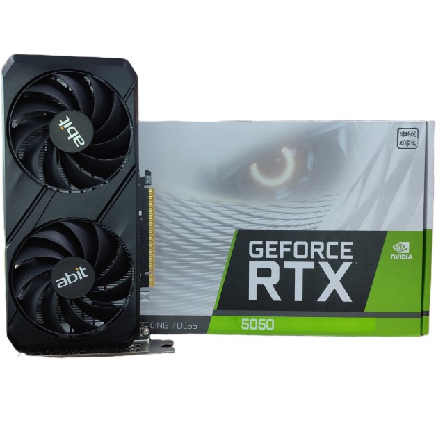 升技显卡RTX5050 8G GDDR6(双风扇) HDMI+DP*3