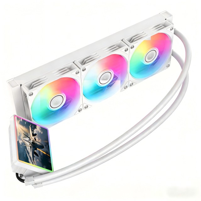 天极风 承影360方型水冷散热器 （白色）