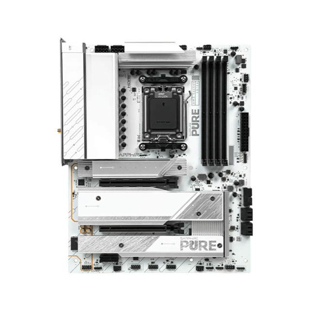 蓝宝石PURE极地X870A WIFI7主板 支持AMD 锐龙9000/8000/7000系列处理器