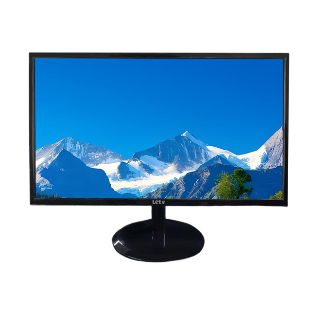 乐视LETV 221ASN 黑色 21.5寸60Hz直面高清显示器 圆型底座  HDMI+VGA+DC