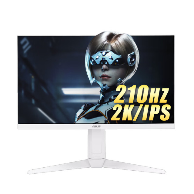 华硕VG27AQL5A-W 27英寸2K 210Hz显示器 FastIPS FreeSync 0.3ms响应HDR400