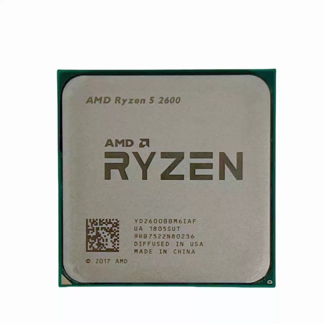 AMD 锐龙 R5-2600  3.4G  6核12线程 16M/65W