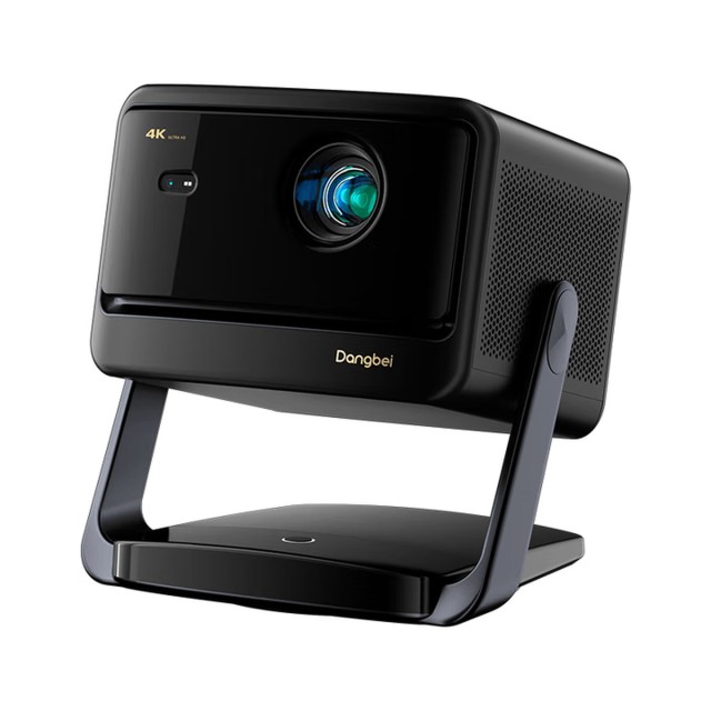 当贝RX20灵动云台激光4k投影仪家用酒店智能手机投屏投影机超高清高亮投屏激光电视游戏家庭影院 