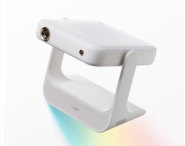 当贝D6X Air投影仪云台家用 1080p高清办公手机电脑投屏投天花板 宿舍卧室投影机智能家庭影院 