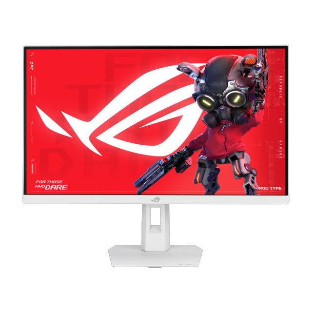 华硕  ROG绝神27pro 双模 XG27UCG-W吹雪 27英寸 显示器4k160Hz 电竞显示器