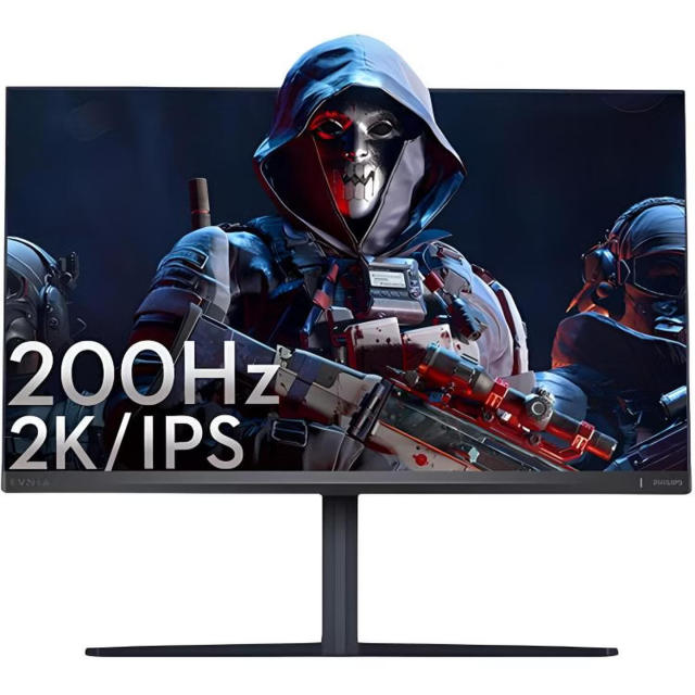 飞利浦27M2N5500Y27寸2K原生300Hz1msHDR400硬件低蓝光电竞显示器