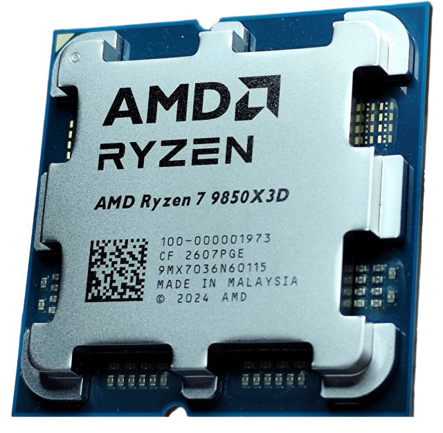 AMD 锐龙R7-9850X3D散片 4.7GHz 八核心十六线程