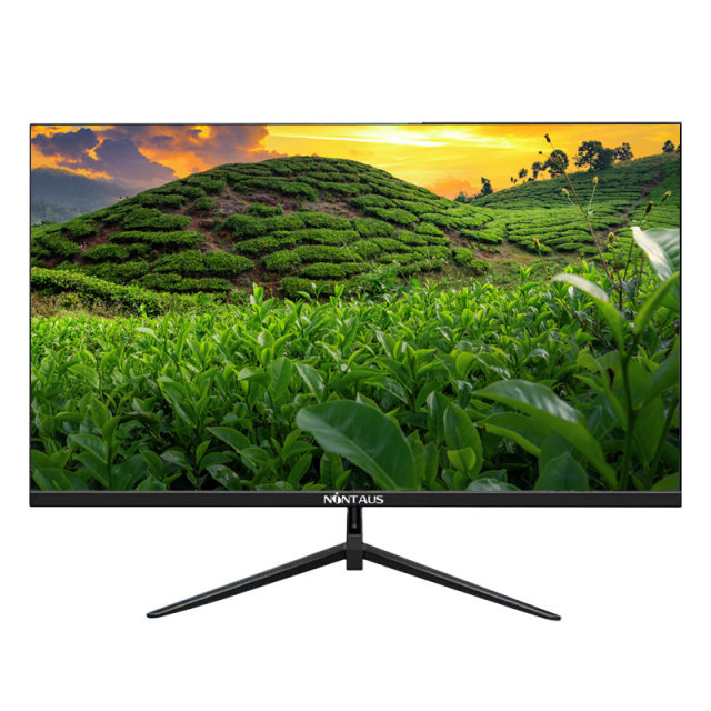 金正 A315SW(黑色)32寸1K 75Hz直面无边框/V型底座/ HDMI+VGA+DC