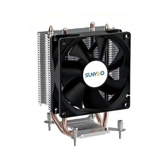 联想想耀 SC-02w 无灯 黑 两铜管单塔散热器  Intel平台