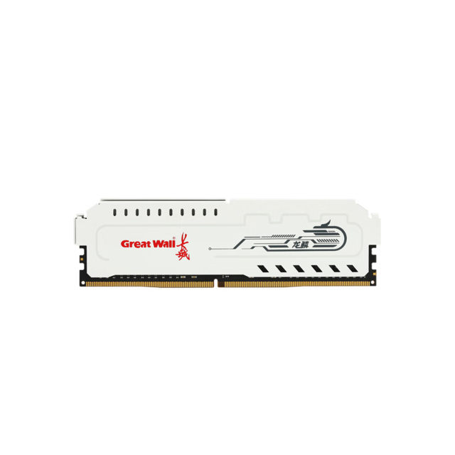 长城（Great Wall）16G 3200 DDR4 GWP4-25600U 白 台式机内存条马甲条 龙鳞铂金系列