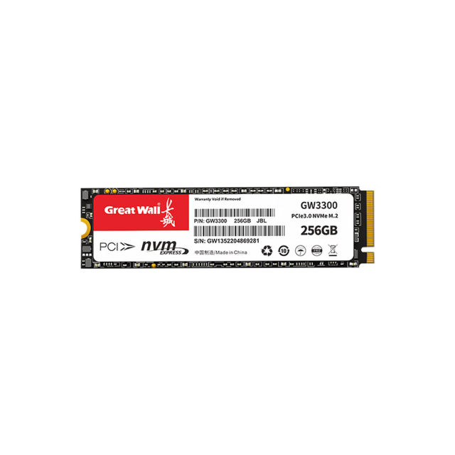 长城（Great Wall）GW3300 256G PCIE3.0 NVME M.2固态硬盘
